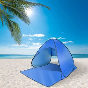 Pop-up Beach Tent, Sunshade, UV-proof Automatic Waterproof Tent For 2-3 People, With Mesh Window Storage Bag, Suitable For Outdoor Beach, Camping