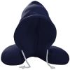 U-Shaped Travel Pillow Neck Pillow with Cap Cervical Pillow Support Relax Relief Neck Pain for Office Home Sleeping